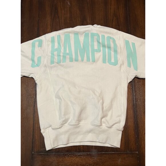 Champion Tops - Champion White Spirit Jersey Long Sleeve Reverse Weave Sweatshirt Women's XS